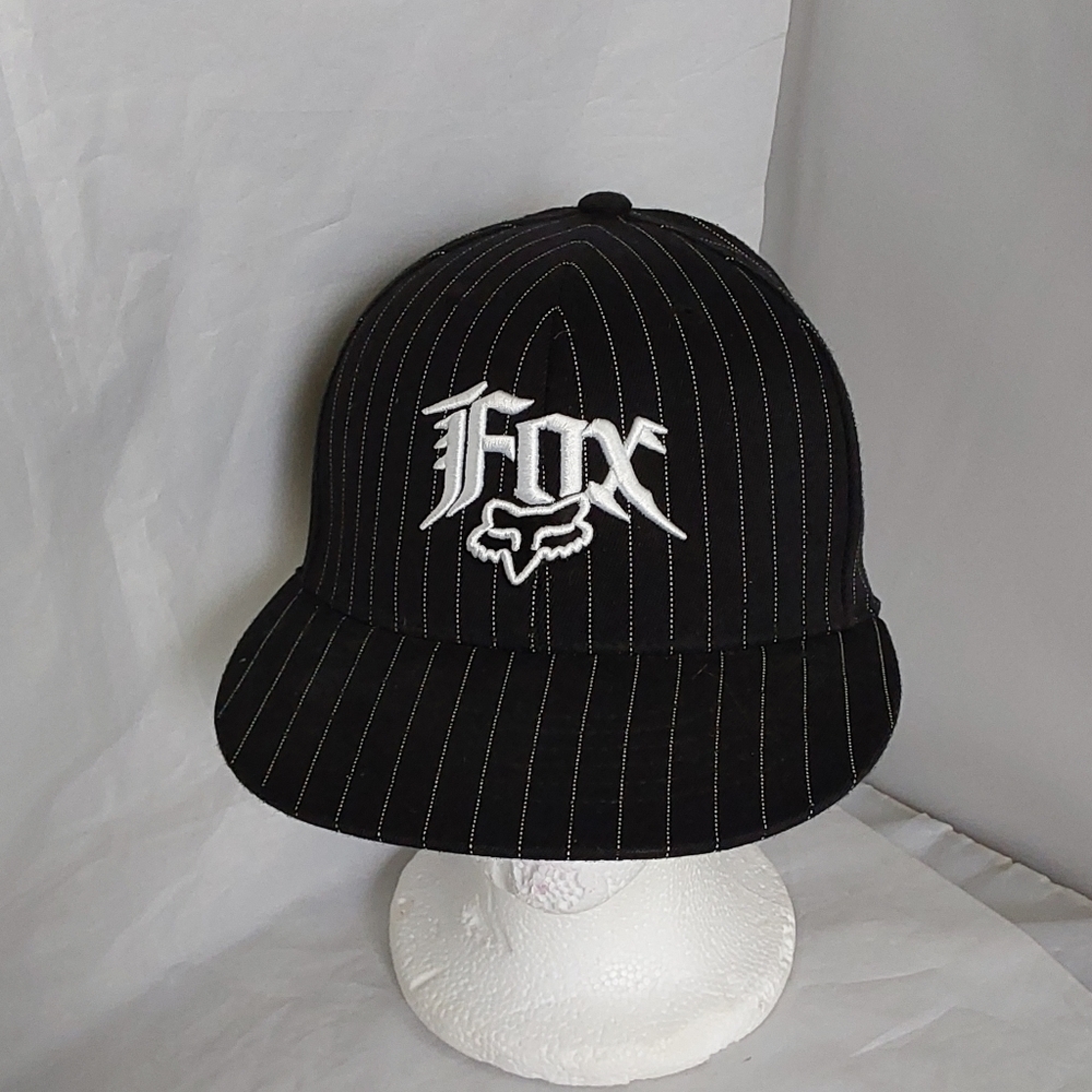 Vintage 2010 FITTED BY FLEXFIT BASEBALL CAP HAT SIZE 6.5-7.5
